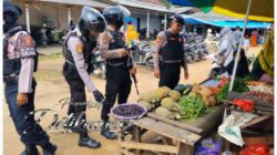 Patroli Ramadhan, Sat Samapta Polres Lamteng Jaga Keamanan Wilayah